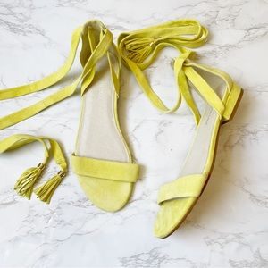 Kenneth Cole New York Yellow Sandals